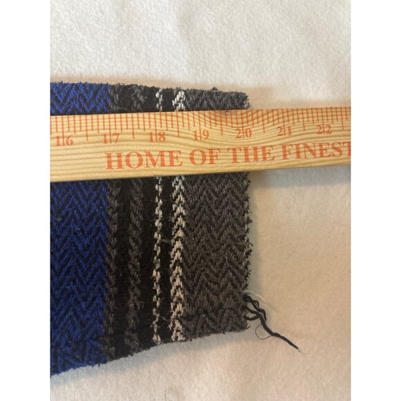 Earth Rogz Medium Mexican Baja Hoodie Sweatshirt Striped Pullover With Kangaroo - Picture 7 of 13